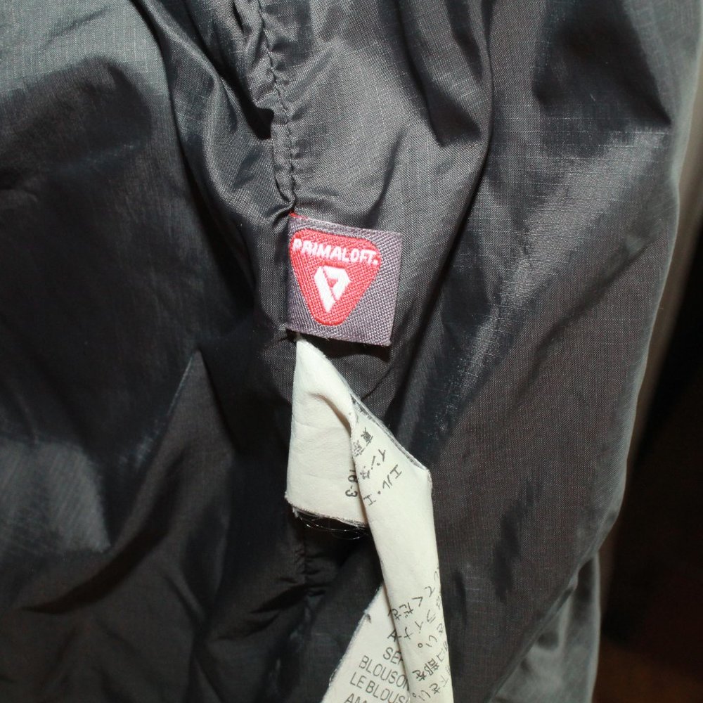 LL Bean Gray Weather Challenge Full-Zip Primaloft Insulated Jacket Size M R - Picture 8 of 12